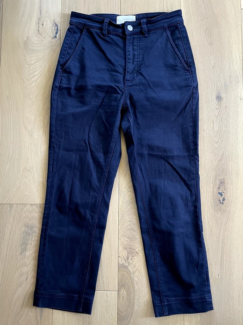 Everlane Cropped Slim Pants Navy Size 2